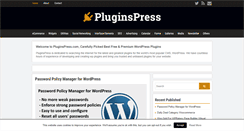 Desktop Screenshot of pluginspress.com